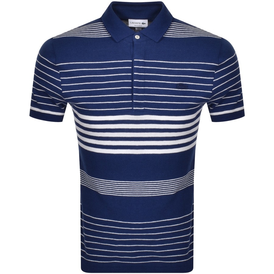 Alternative Image for ProductLacoste Short Sleeved Polo T Shirt Navy1